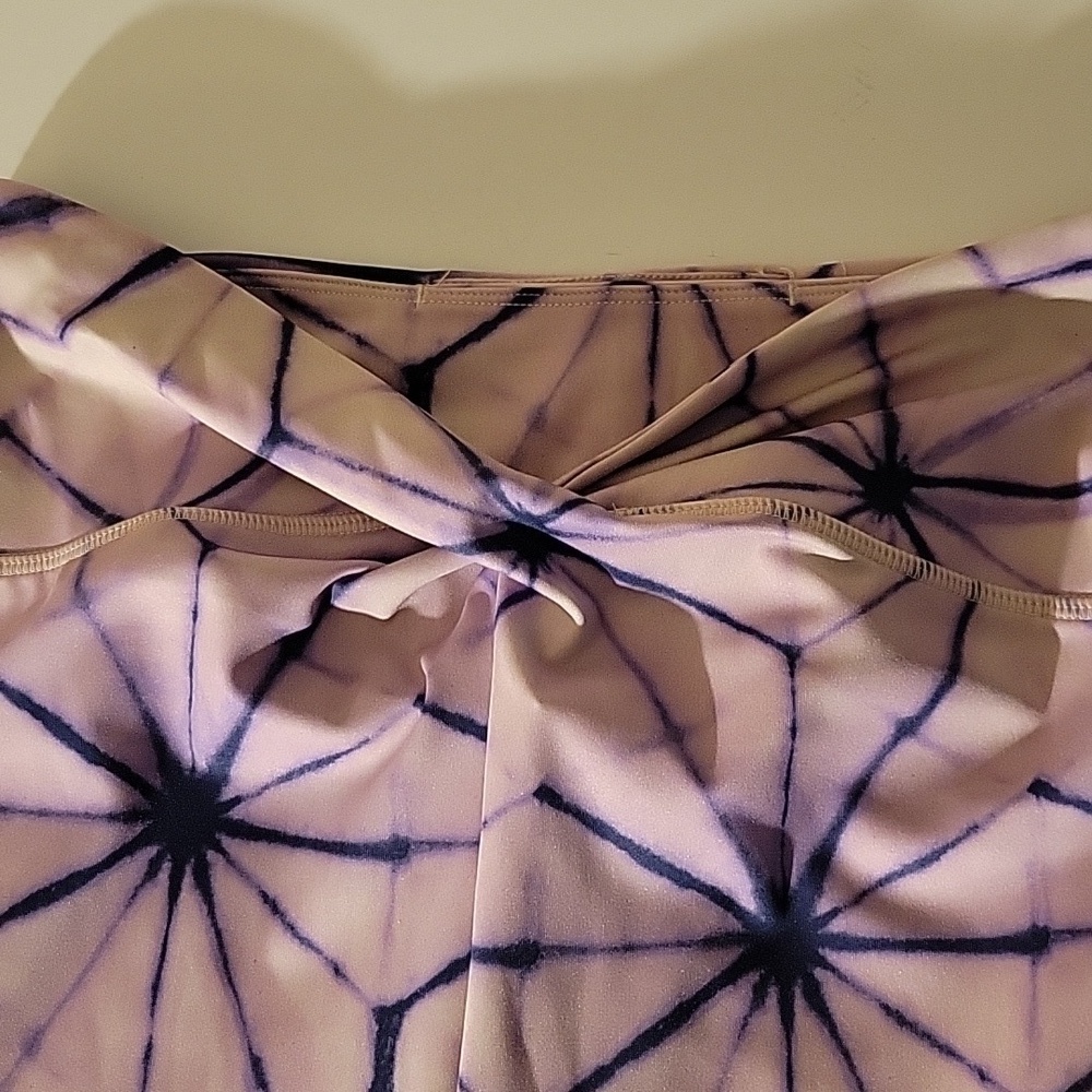 Free People Movement Double Take Printed Leggings in Purple Combo•L - Picture 5 of 9